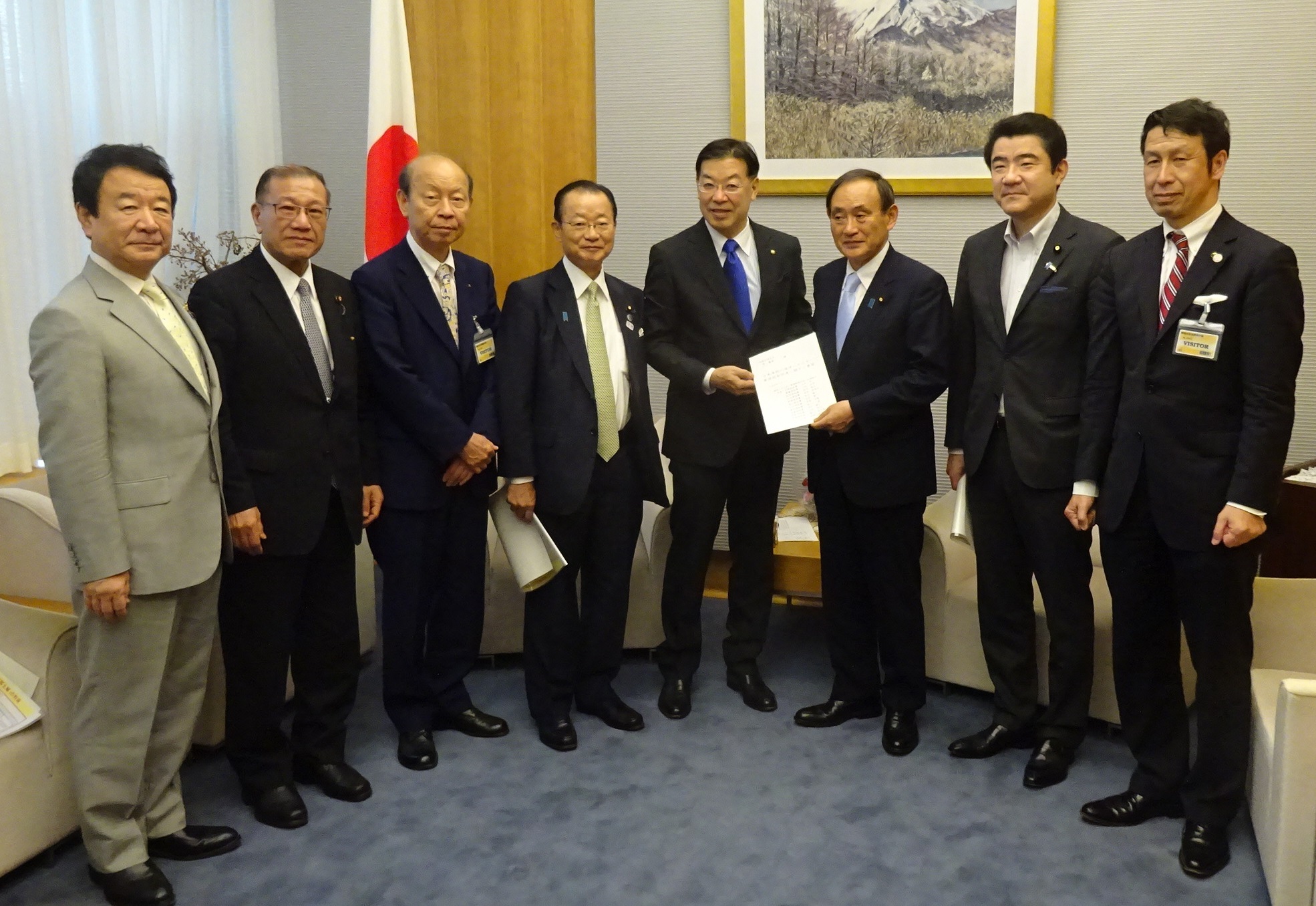 首相官邸 経済産業省への要望を行いました 海洋エネルギー資源開発促進日本海連合